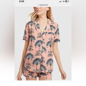 Desmond & Dempsey pajama set, worn once, size Small